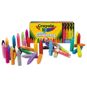 Crayola Assorted Color Ultimate Sidewalk Chalk Set, 4 inch -- 1 set