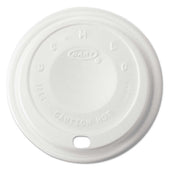 Dart White Cappuccino Sipper Cut Dome Lid Only -- 1000 per case