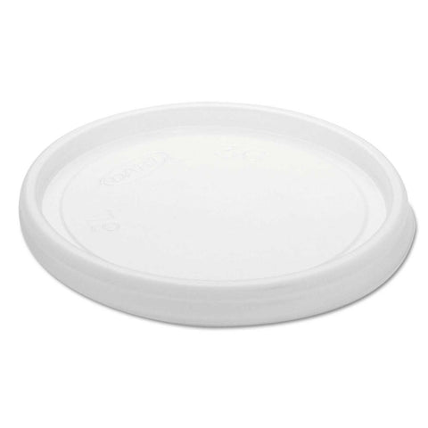 Dart High Impact Polystyrene Translucent Non-Vented Lid Only -- 1000 per case