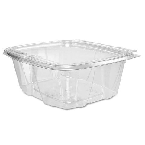 Dart Clearpac SafeSeal PET Clear Tamper Resistant Tamper Evident Container, 32 Ounce -- 200 per case