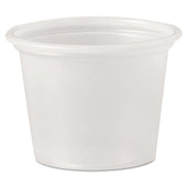 Dart Translucent Polystyrene Portion Cup, 1 Ounce -- 2500 per case