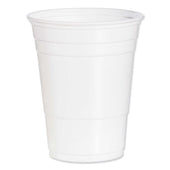 Dart Solo High Impact Polystyrene White Party Cold Drink Cup, 18 Ounce -- 1000 per case