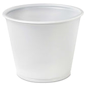 Dart Solo Polystyrene Translucent Souffle Portion Cup, 5 1/2 Ounce -- 250 per case