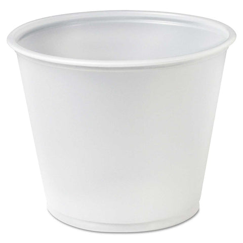 Dart Solo Polystyrene Translucent Souffle Portion Cup, 5 1/2 Ounce -- 250 per case