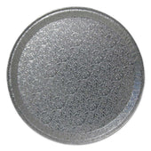 Durable Packaging Aluminum Silver Flat Cater Tray, 16 x 16 x 0.81 inch -- 50 per case