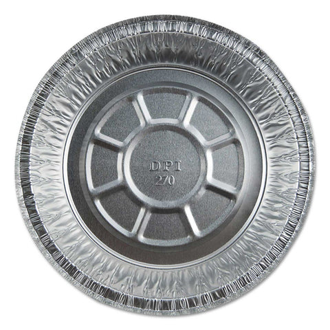 Durable Packaging 20 Gauge Aluminum Silver Round Carryout Container, 24 Ounce -- 500 per case