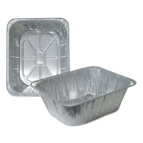 Durable Packaging Aluminum Silver Half Size Extra Deep Steam Table Pan, 195 Ounce -- 100 per case