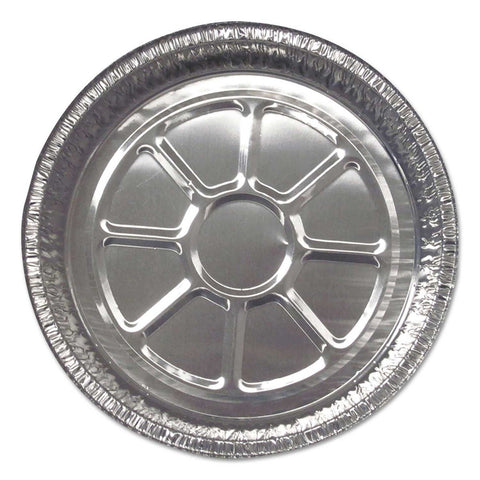 Durable Packaging Aluminum Silver Round Container, 25 Gauge -- 500 per case