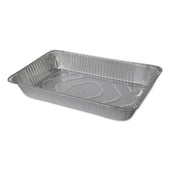 Durable Packaging Aluminum Silver Full Size Deep Steam Table Pan, 55 Gauge -- 50 per case