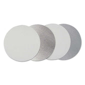 Durable Packaging Silver Paper Flat Board Lid for 7 inch Round Container -- 500 per case