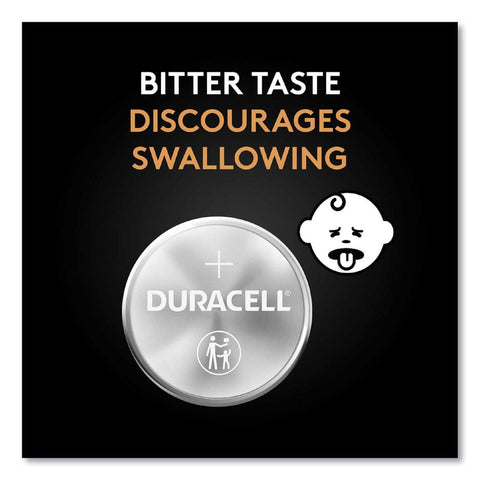 Duracell Lithium Coin Battery with Bitterant - 6 per pack