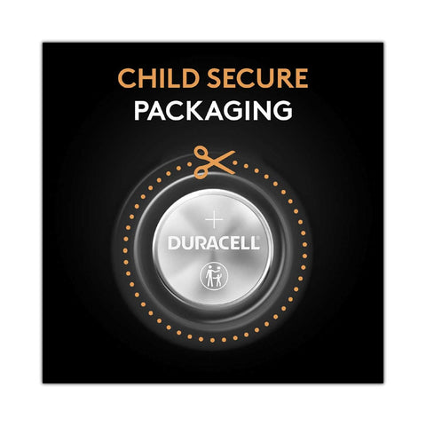 Duracell Lithium Coin Battery with Bitterant - 6 per pack