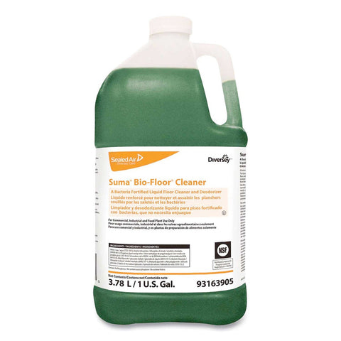 Diversey Unscented Suma Bio-Floor Cleaner Liquid, 1 Gallon -- 4 per case