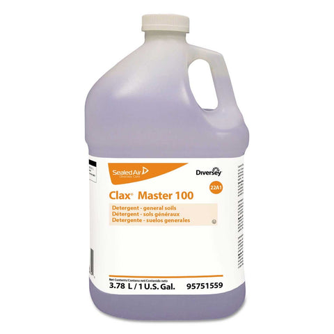 Diversey Clax Master 100 Unscented Liquid Laundry Detergent, 1 Gallon -- 4 per case