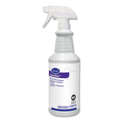 Diversey Speedball Citrus Heavy Duty Liquid Cleaner, 1 Quart Spray Bottle -- 12 per case