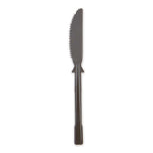 Dixie Smartstock Polypropylene Mediumweight Black Knife for Tri-TowerCutlery Dispensing System - 40 per pack -- 24 packs per case