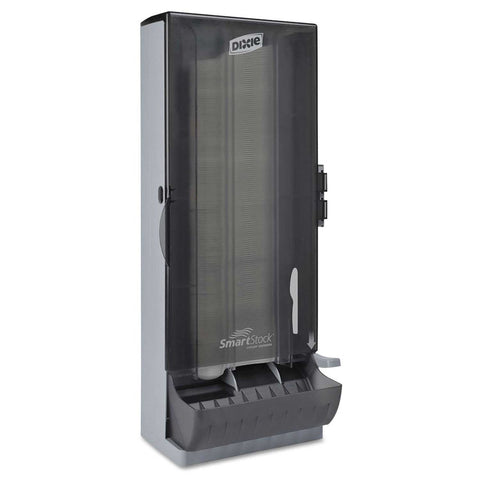 Dixie Smartstock Series B Smoke Classic Knife Dispenser, 10 x 8.78 x 24.75 inch