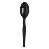 Dixie Smartstock Series B Heavy Weight Polypropylene Black Spoon Refill, 6 inch - 40 per pack -- 24 packs per case