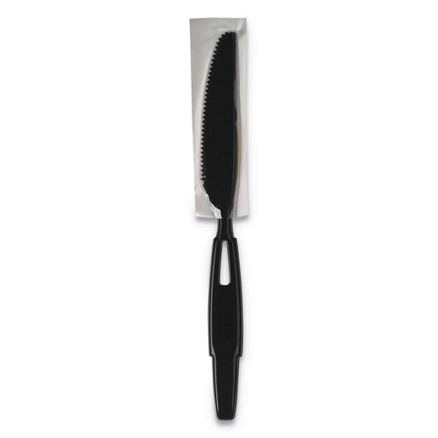 Dixie Smartstock Series W Heavy Weight Polypropylene Black Wrapped Knife Refill -- 960 per case