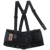 Ergodyne ProFlex 2000SF Black Extra Large High-Performance Spandex Back Support Brace