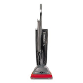 Sanitaire Gray/Red/Black Tradition Upright Bagged Vacuum with Shake-Out Bag, 12 Pound