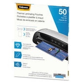 Fellowes Matte Clear 3 Mil Thermal Laminating Pouch, 9 x 11.5 inch - 50 per pack -- 1 pack per case