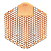 Fresh Products Orange Mango Fragrance Wave 3D Urinal Deodorizer Screen - 10 per box -- 1 box per case