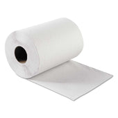 Gen White Hardwound Roll Towel, 8 inch x 300 Feet -- 12 rolls per case