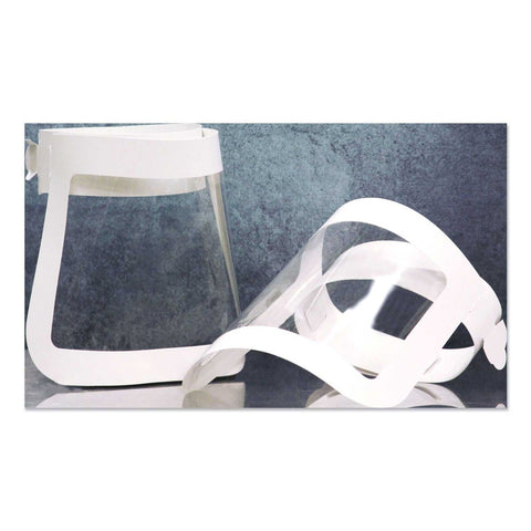 Southern Champion Tray White and Clear One Size Fits All Face Shield, 20.5 to 26.13 x 10.69 inch -- 225 per case