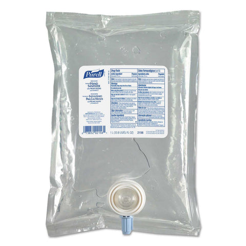 Purell NXT Advanced Hand Sanitizer Gel Refill, 1000 Milliliter Capacity -- 8 per case