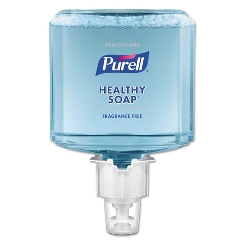 Purell Healthcare Fragrance-Free Gentle and Free Healthy Foam Soap Refill, 1200 Milliliter Capacity -- 2 per case