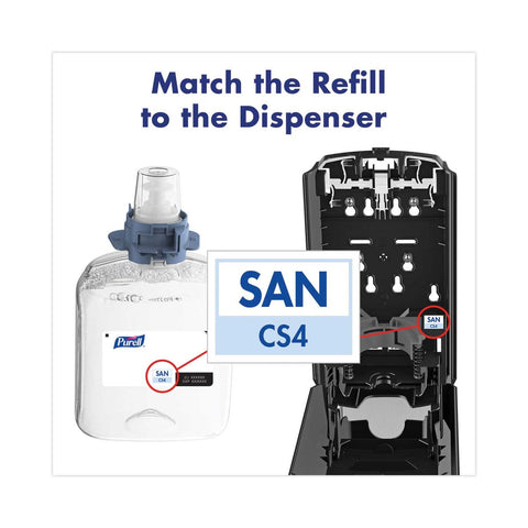Purell Graphite CS4 Hand Sanitizer Dispenser, 1200 Milliliter