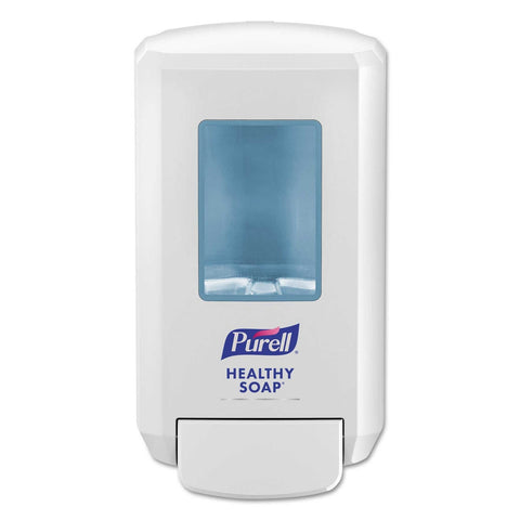 Purell Plastic White CS4 Soap Push-Style Dispenser, 1250 Milliliter Capacity