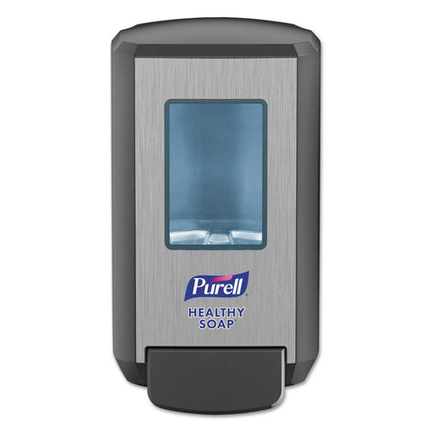 Purell Graphite Plastic CS4 Soap Push Style Dispenser, 4.88 x 8.8 x 11.38 inch