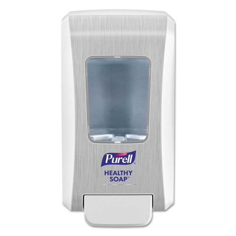 Purell FMX-20 Plastic White Push-Style Soap Dispenser, 2000 Milliliter Capacity -- 6 per case