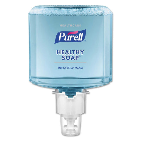 Purell Healthcare Gentle and Free Fragrance-Free Healthy Foam Soap Refill, 1200 Milliliter Capacity -- 2 per case