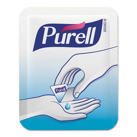 Purell Clear Fragrance Free Single Use Advanced Hand Sanitizer, 1.2 Milliliter -- 2000 per case