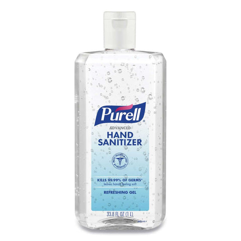 Purell Advanced Refreshing Clean Scent Hand Sanitizer Gel, 1 Ounce Flip Cap Bottle -- 4 per case
