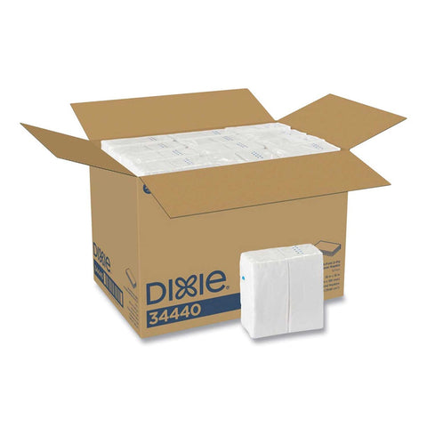 Dixie White 2-Ply 1/8-Fold Dinner Napkin, 16 x 15 inch -- 3024 per case
