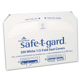 Georgia Pacific Professional White Half Fold Toilet Seat Cover - 250 per pack -- 20 packs per case