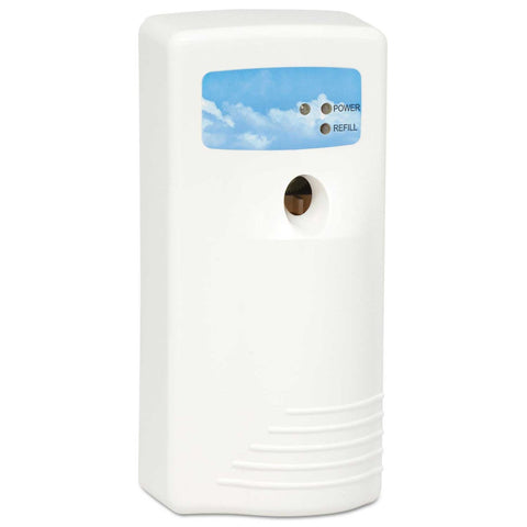 Hospeco White Plastic Stratus II Metered Aerosol Dispenser, 5 x 3.75 x 8.5 inch