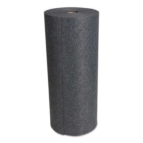 Hospeco SureGrip Polypropylene Gray Absorbent Adhesive Indoor and Outdoor Floor Mat, 34 inch x 100 Feet -- 1 roll