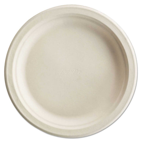 Chinet White Paper Pro Round Plate, 8 3/4 inch -- 125 per case