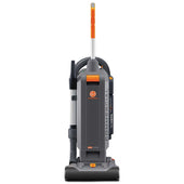 Hoover Commercial Orange and Gray Hushtone Vacuum Cleaner with Intellibelt, 13 inch