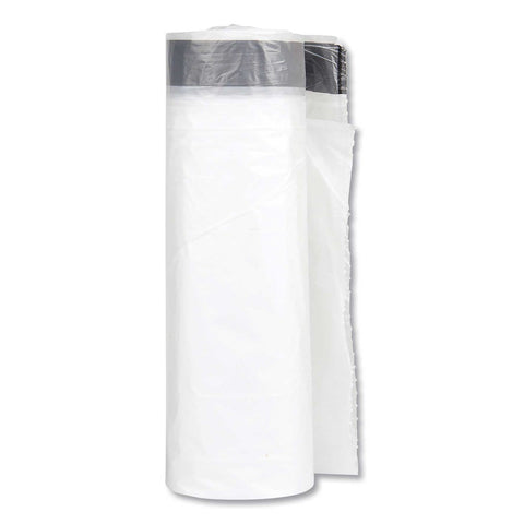 Inteplast Group Plastic Natural Draw-Tuff Institutional Draw-Tape Can Liner, 23 Gallon -- 150 per case