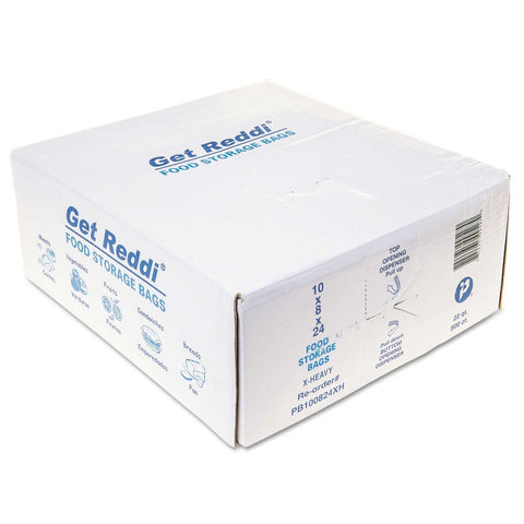 Inteplast Group Plastic Clear Food Bag, 22 Quart -- 500 per case