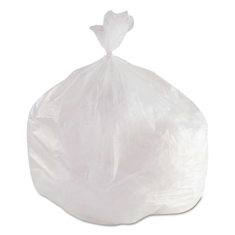 Inteplast Group Formosa Resins Natural High-Density Interleaved Commercial Can Liner, 56 Gallon -- 200 per case