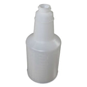 Impact Clear Plastic Bottles with Graduations, 24 Ounce -- 24 per case