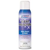 Dymon Neutral Scent Clear Reflections Mirror and Glass Cleaner, 20 Ounce Aerosol -- 12 per case