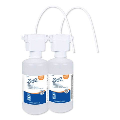 Scott Unscented Control Antimicrobial Foam Skin Cleanser, 1500 Millilter Refill -- 2 per case